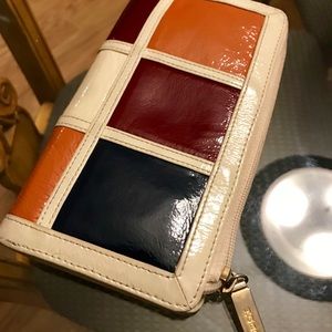 HOBO brand authentic patchwork wallet